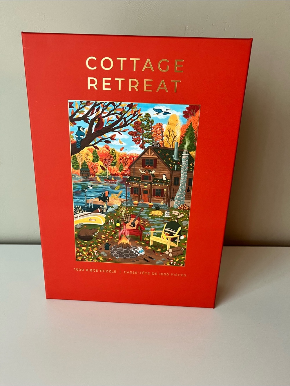 Hobbry 1000pc puzzle Cottage Retreat